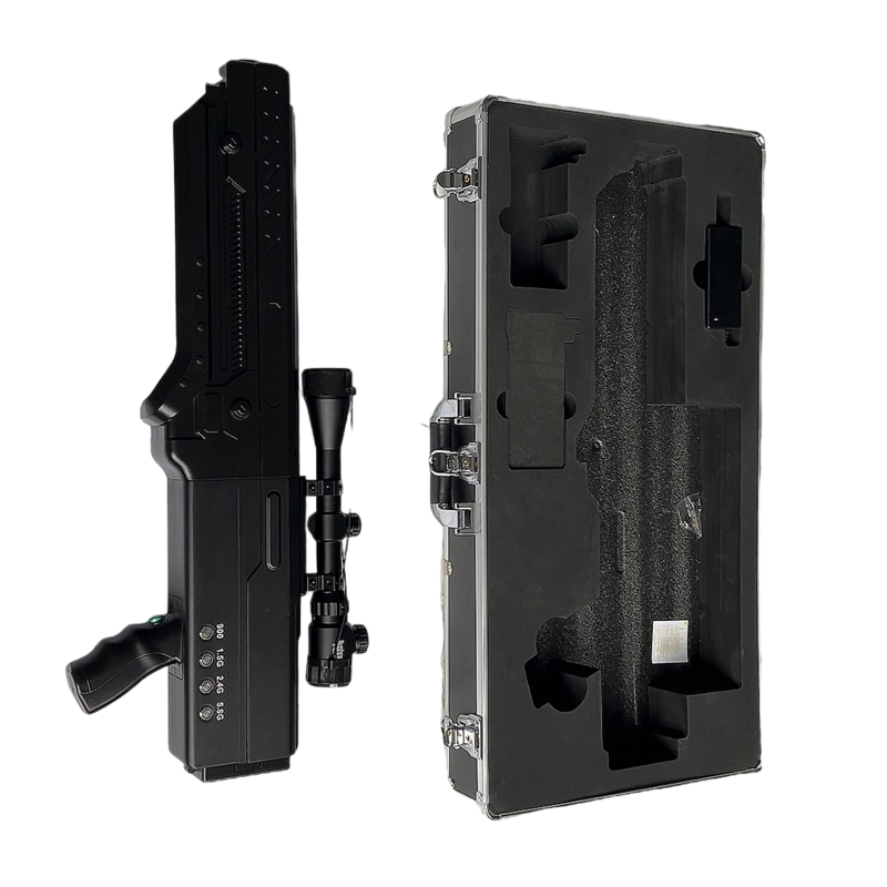  孟连手持便携式枪型低空防御反制四通道A型