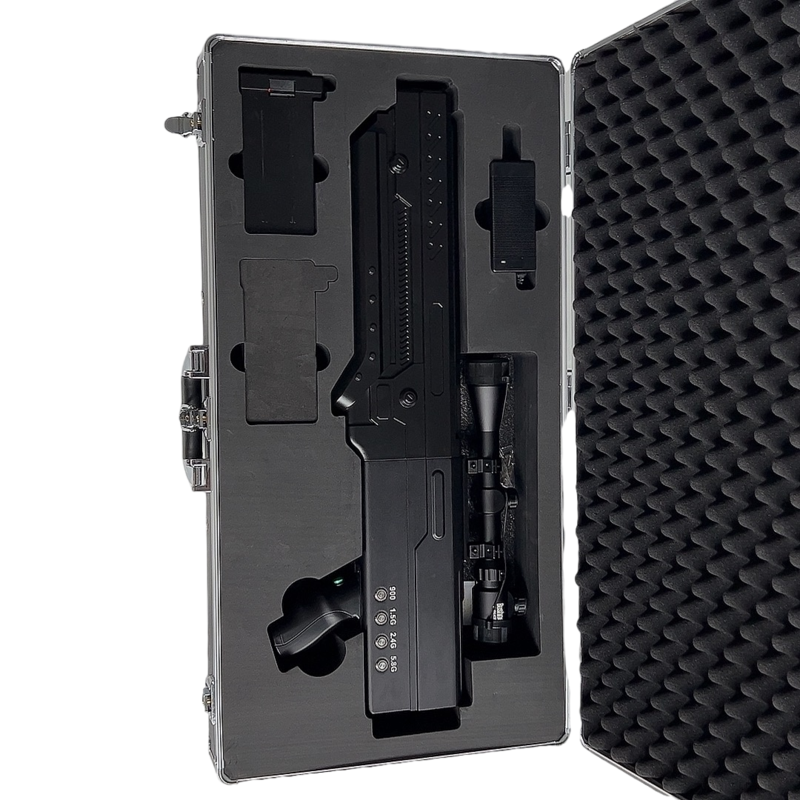  孟连手持便携式枪型低空防御反制四通道B型